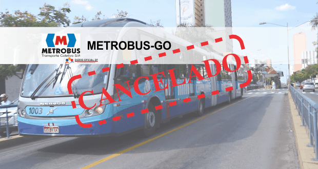 Concurso Metrobus GO 2016: Termo de restituição da taxa de inscrição Concurso Metrobus GO 2016: Termo de restituição da taxa de inscrição
