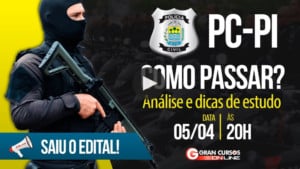 concurso pc pi como passar 300x169 - Concurso Polícia Civil Piauí (PC PI): Inscrições encerradas para Agente, Delegado e Perito! Até R$ 16.391,11