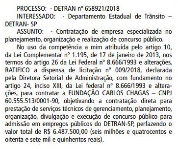 concurso detran sp banca definida - Concurso Detran SP: FCC definida para organizar concurso com 575 vagas!