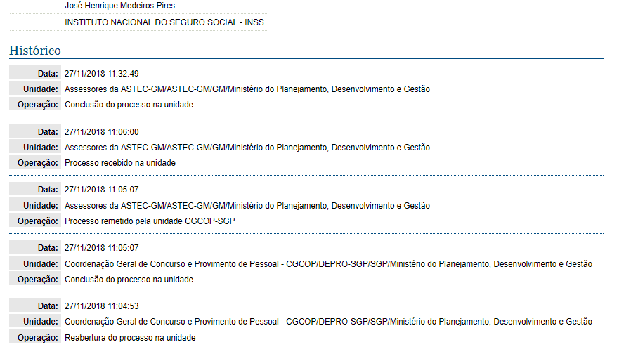 concurso inss 2018 2019 protocolo inss - Concurso INSS 2018/2019: Novos avan&ccedil;os no Planejamento para 7.888 vagas! At&eacute; R$10.616,14!
