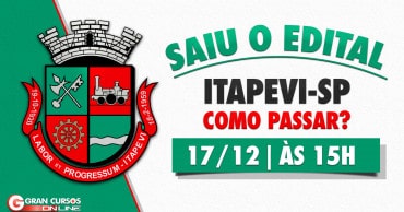 como passar itapevi sp saiu o edital - Concurso Prefeitura de Itapevi SP: SAIU o Edital com 366 vagas em diversos cargos