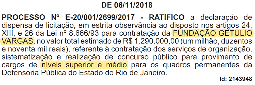 concurso dpe rj 2018 2019 escolha fgv - Concurso DPE RJ 2018/2019: Edital tem previsão para segunda (17/12)!