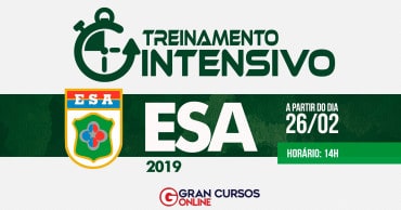 treinamento intensivo esa 2019 - Concurso ESA 2019/2020: Inscrições Encerradas para 1.100 vagas