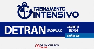 treinamento intensivo detran sp - Concurso Detran SP: SAIU o Edital com 400 vagas para níveis médio e superior!