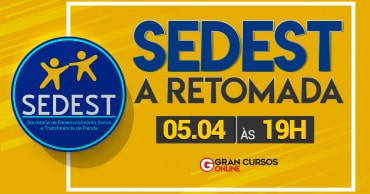 sedest o retorno - Concurso SEDEST: Ibrae divulga novas datas oficiais das provas