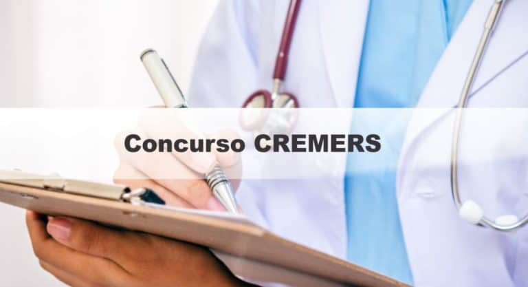 Concurso CREMERS: Inscrições Abertas Concurso CREMERS: Inscrições Abertas