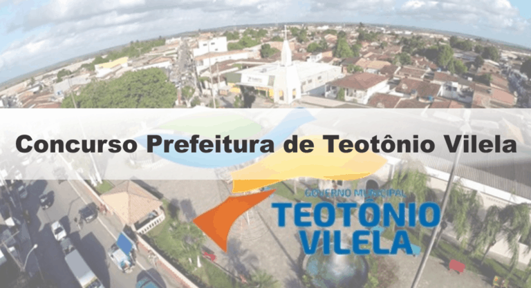 Concurso Prefeitura de Teotônio Vilela (AL): Inscrições Abertas para 392 vagas Concurso Prefeitura de Teotônio Vilela (AL): Inscrições Abertas para 392 vagas