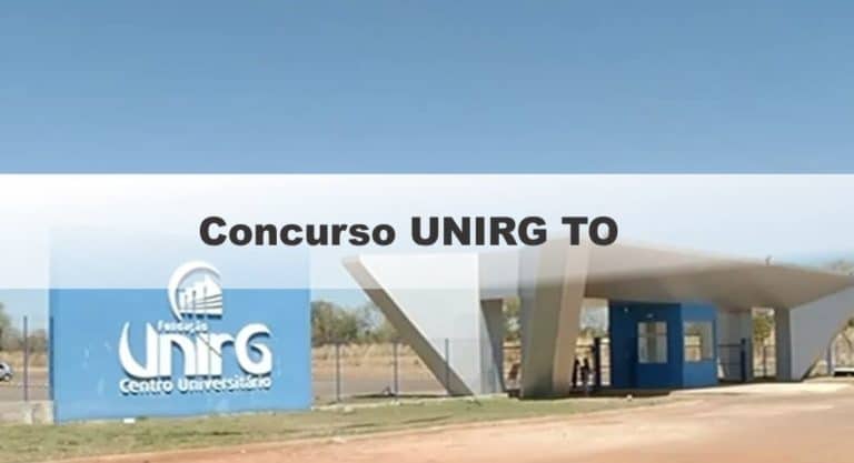 Concurso UNIRG TO 2019: Prova em outubro Concurso UNIRG TO 2019: Prova em outubro