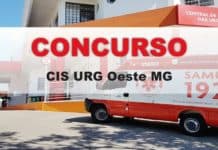 Concurso CIS URG Oeste MG