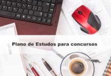 Plano de Estudos para concursos