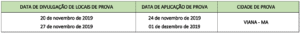quadro de hor&aacute;rios das provas objetivas do concurso da Prefeitura de Viana MA 300x33 - Concurso Prefeitura de Viana: Inscri&ccedil;&otilde;es Abertas para 338 Vagas