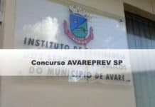 Concurso AVAREPREV SP