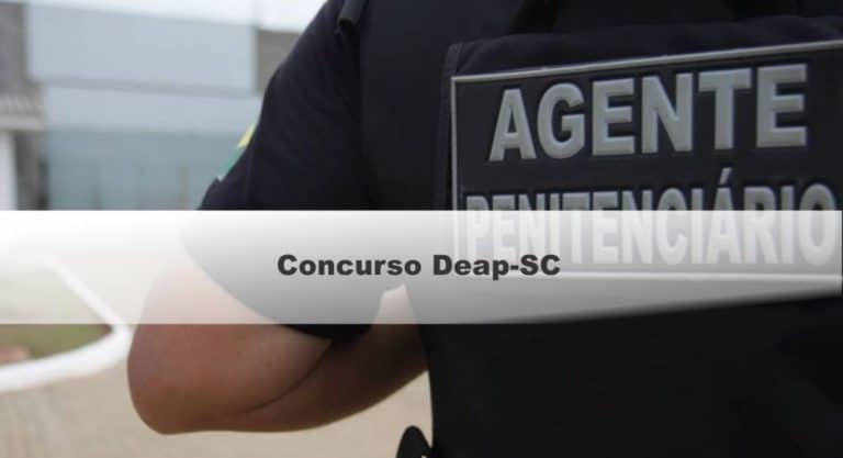 Concurso Deap-SC: Inscrições até quarta (13) para 600 vagas para Agente Penitenciário Concurso Deap-SC: Inscrições até quarta (13) para 600 vagas para Agente Penitenciário