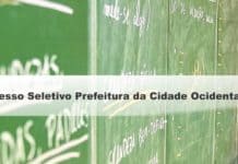 Processo Seletivo Prefeitura da Cidade Ocidental GO