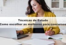 Técnicas de Estudo: como escolher as melhores para concursos