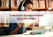 técnicas de memorização para concursos