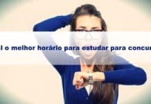 Qual o melhor horário para estudar para concursos