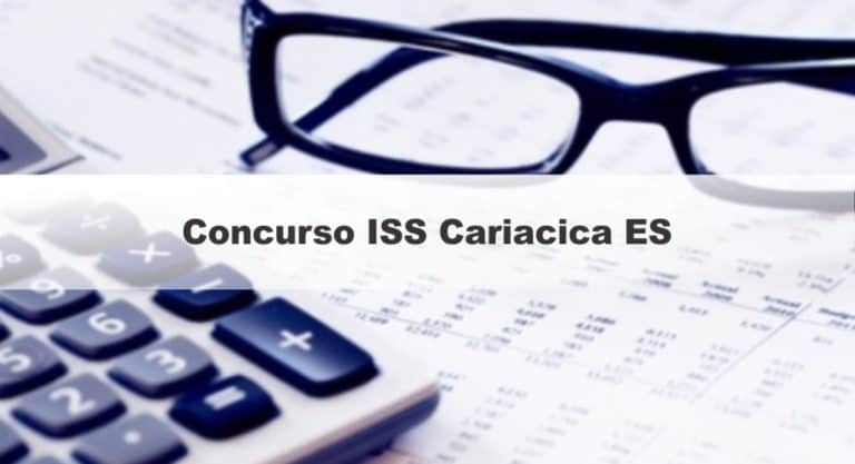 Concurso ISS Cariacica ES: Inscrições Abertas Concurso ISS Cariacica ES: Inscrições Abertas