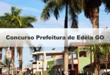 Concurso Prefeitura de Edéia GO