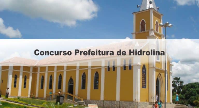Concurso Prefeitura de Hidrolina GO: Saiu o Edital com mais de 300 vagas Concurso Prefeitura de Hidrolina GO: Saiu o Edital com mais de 300 vagas