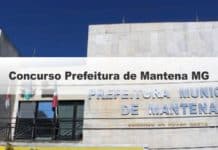 Concurso Prefeitura de Mantena MG