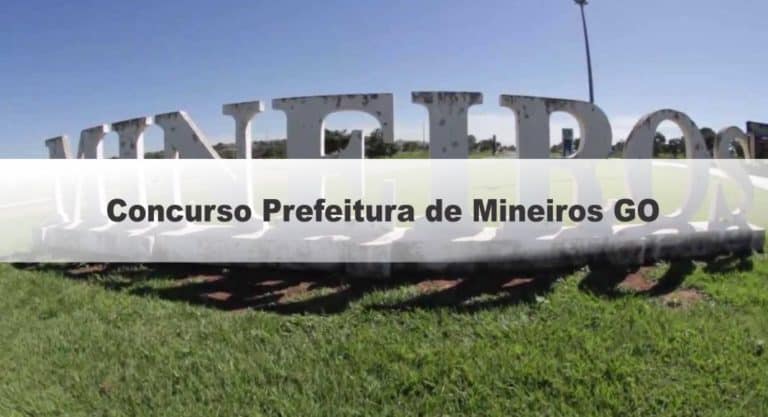 Concurso SAEE Prefeitura de Mineiros GO: Suspenso por decisão judicial Concurso SAEE Prefeitura de Mineiros GO: Suspenso por decisão judicial
