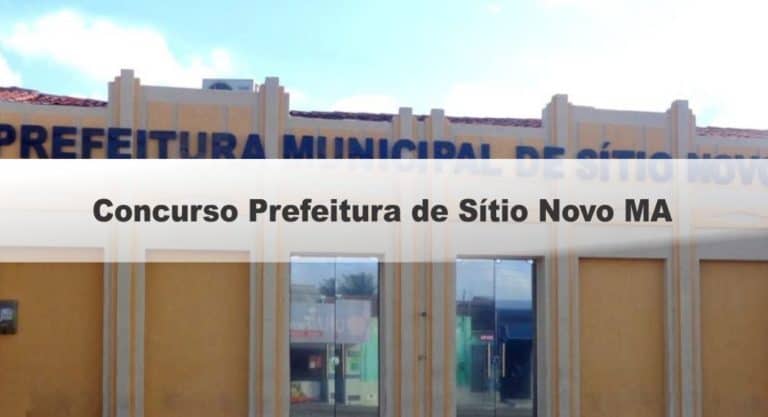 Concurso Prefeitura de Sítio Novo-MA: Provas Adiadas! Concurso Prefeitura de Sítio Novo-MA: Provas Adiadas!