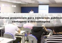 Cursos presenciais para concursos públicos: vantagens e desvantagens