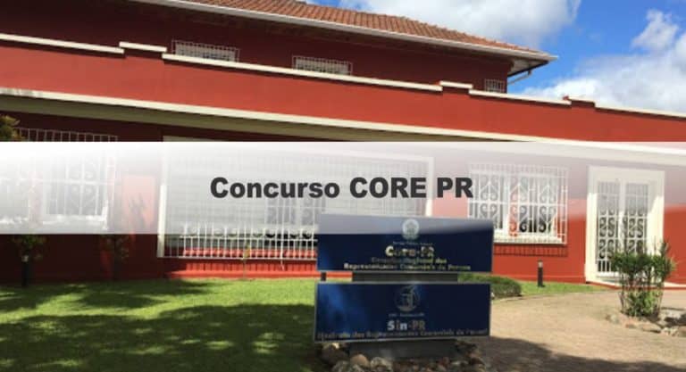 Concurso CORE PR: Inscrições Encerradas Concurso CORE PR: Inscrições Encerradas