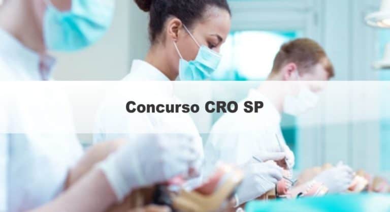 Concurso CRO SP: Inscrições Encerradas Concurso CRO SP: Inscrições Encerradas