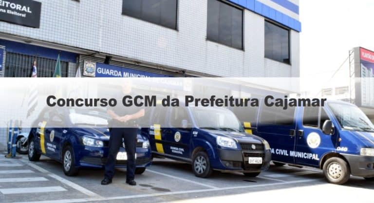 Concurso GCM da Prefeitura Cajamar SP: Provas Suspensas Concurso GCM da Prefeitura Cajamar SP: Provas Suspensas