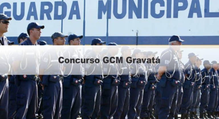 Concurso GCM de Gravatá PE: Inscrições abertas Concurso GCM de Gravatá PE: Inscrições abertas