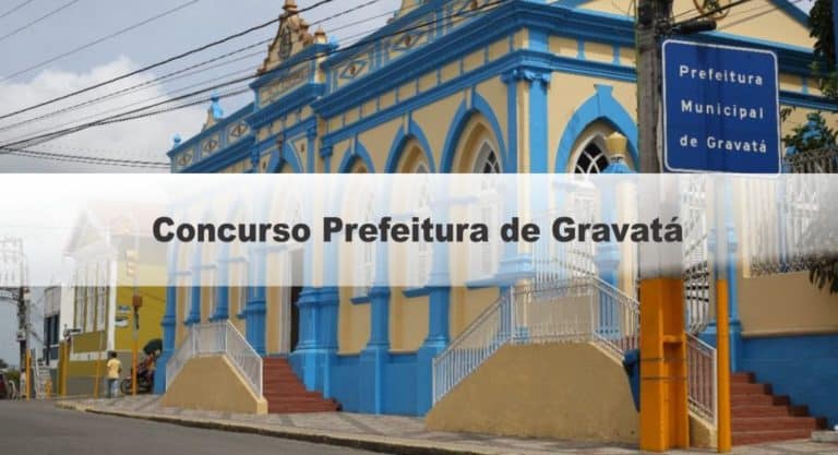Concurso Prefeitura de Gravatá PE: Inscrições abertas! Remuneração de até 12 mil! Concurso Prefeitura de Gravatá PE: Inscrições abertas! Remuneração de até 12 mil!