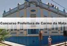 Concurso Prefeitura de Carmo da Mata