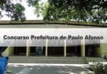 Concurso Prefeitura de Paulo Afonso