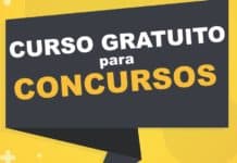 curso gratuito para concursos