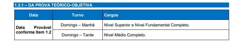 data da prova - Concurso Prefeitura de Bom Jesus RS: Inscri&ccedil;&otilde;es Encerradas