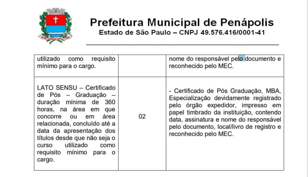 ijol4 - Concurso Prefeitura de Penápolis SP: Inscrições Abertas!