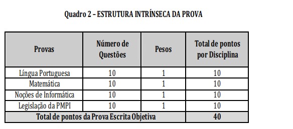 provas 20 - Concurso PM PI: Inscrições abertas para área administrativa