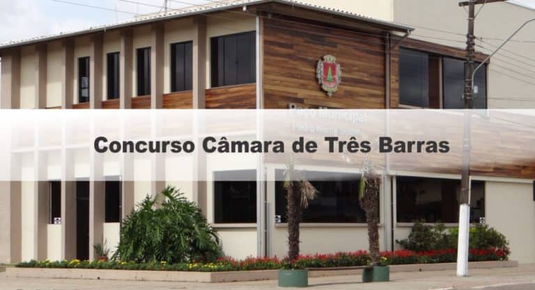 Concurso Câmara de Três Barras SC: Inscrições Encerradas Concurso Câmara de Três Barras SC: Inscrições Encerradas