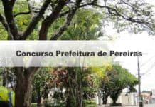 Concurso Prefeitura de Pereiras SP