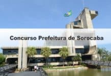 Concurso Prefeitura de Sorocaba SP