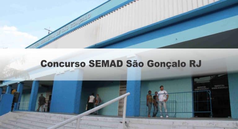 Concurso SEMAD São Gonçalo RJ: Provas marcadas pro dia 11/04/2021! Concurso SEMAD São Gonçalo RJ: Provas marcadas pro dia 11/04/2021!