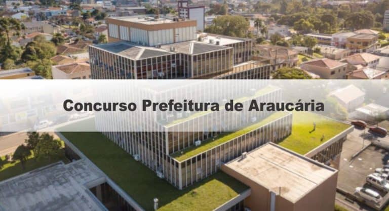 Concurso Prefeitura de Araucária PR: Provas Suspensas Concurso Prefeitura de Araucária PR: Provas Suspensas