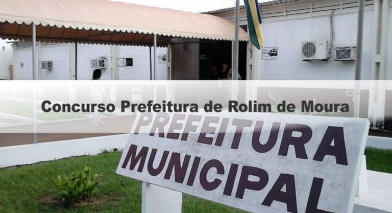 Concurso Prefeitura de Rolim de Moura: Inscrições Encerradas Concurso Prefeitura de Rolim de Moura: Inscrições Encerradas