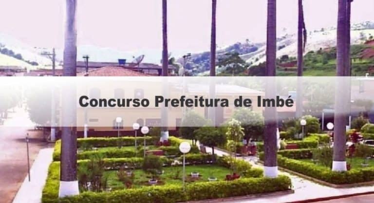 Concurso Prefeitura de Imbé MG Concurso Prefeitura de Imbé MG