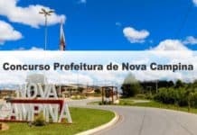 Concurso Prefeitura de Nova Campina SP