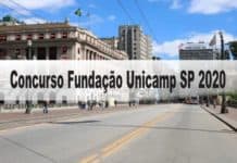 Concurso Fundação Unicamp SP 2020