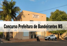 Concurso Prefeitura de Bandeirantes MS