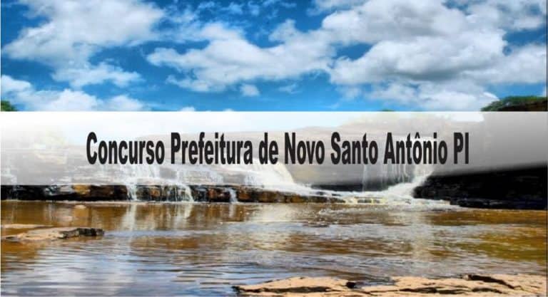 Concurso Prefeitura de Novo Santo Antônio PI: Provas suspensas Concurso Prefeitura de Novo Santo Antônio PI: Provas suspensas